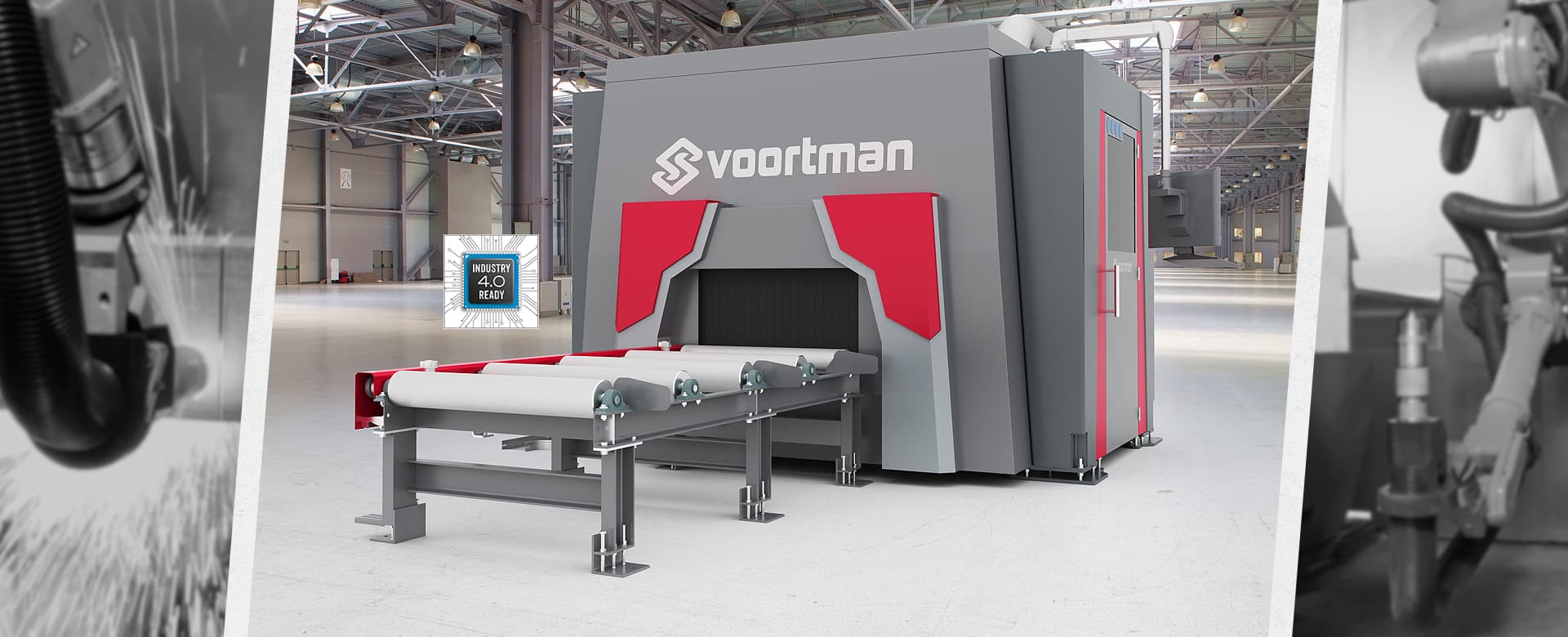 GSS Machinery offers the Voortman V807 which provides a 7 AXIS robotic arm that can cut and mark on all 4 sides