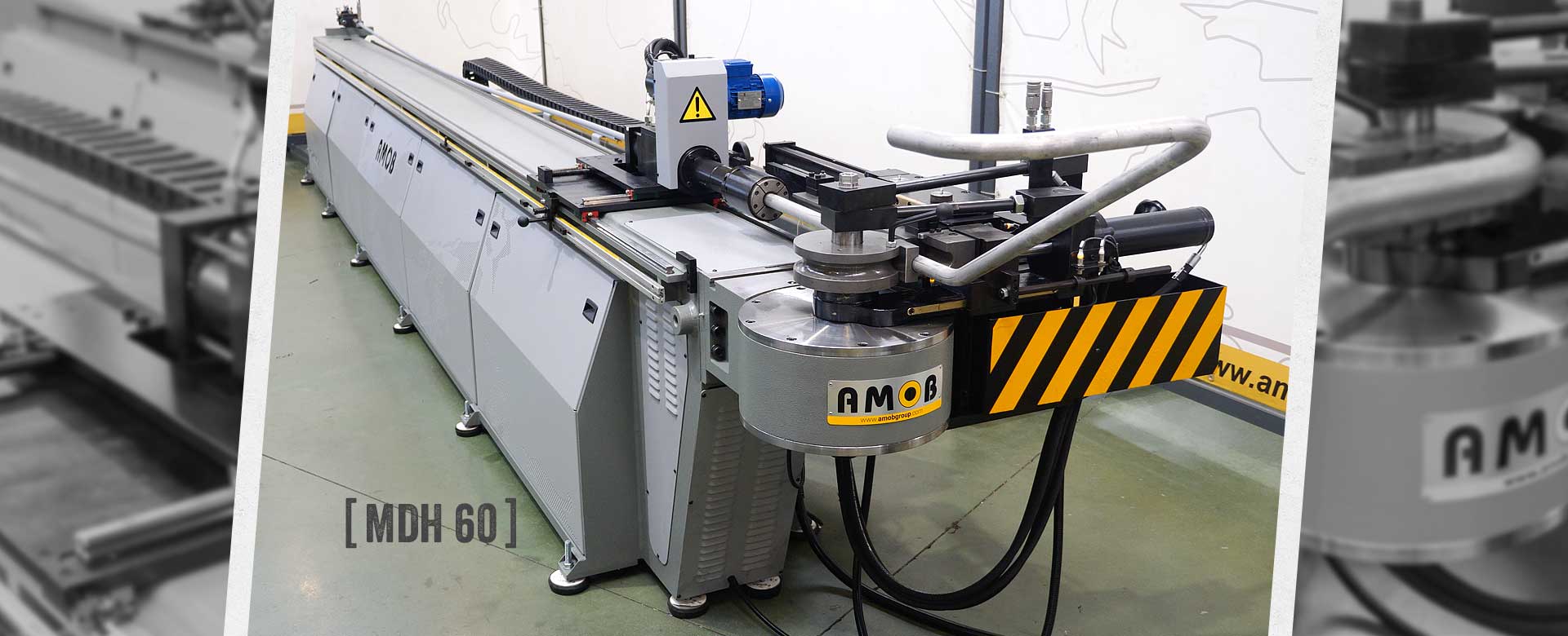 GSS Machinery offers the AMOB MDH 60 series tube bender in multiple configurations.