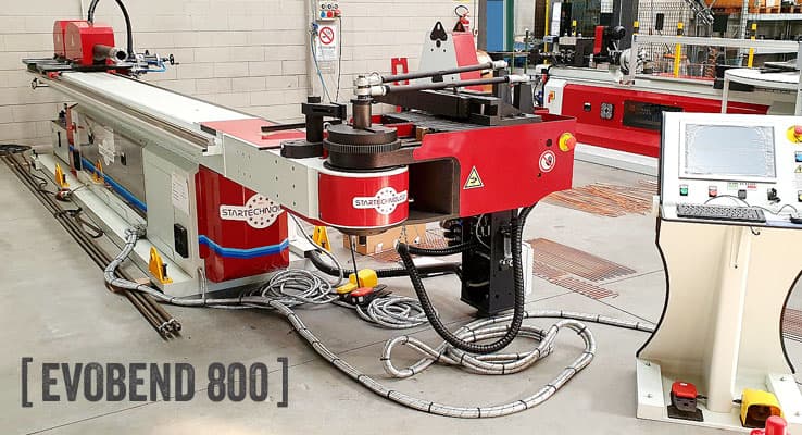 Gulf States Saw & Machine Co. offers Hybrid Pipe and Tube Benders such as the Starbend Evobend 800.