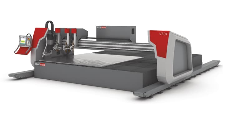 GSS offers the Voortman V304 Moving Gantry Plasma with Drills plate processor.