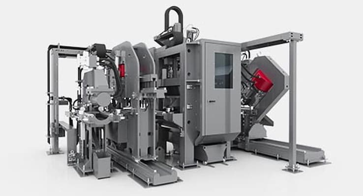 GSS offers Voortman flat and angle line processing machinery, such as the V550 series.
