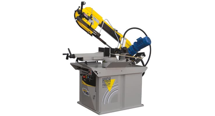 Gulf States Saw & Machine Co. offers gravity feed manual band saws, such as the Titan from FMB.