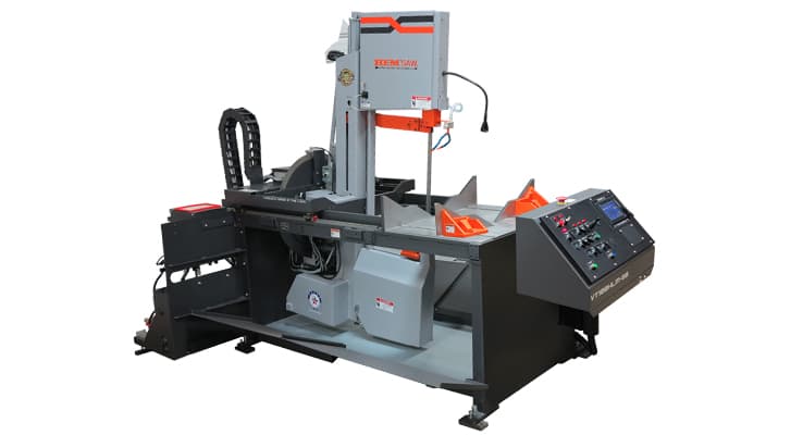 Gulf States Saw & Machine Co. offers HEM Saw Semi-Auto Vertical Band saws in multiple configurations.