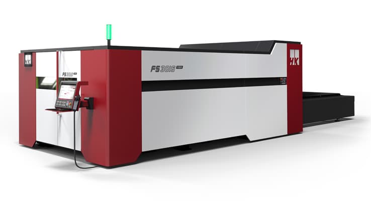 Gulf States Saw & Machine Co. offers the HK Falcon FS3015 Fiber Laser Cutting System in multiple configurations.