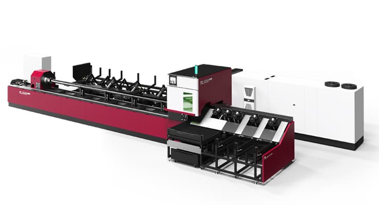 GSS Machinery offers the fully autmated HK TL6015 Tube Laser Cutting System.