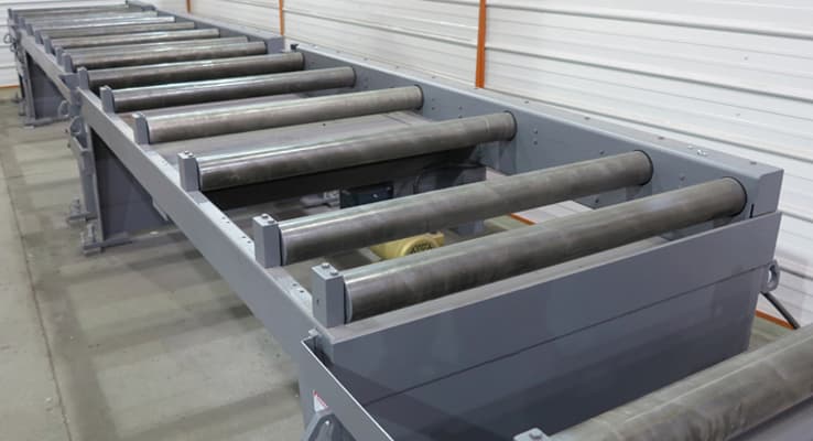 Gulf States Saw & Machine Co. offers conveyors, cross transfers and cross transports that can accommodate many fabricating processes.