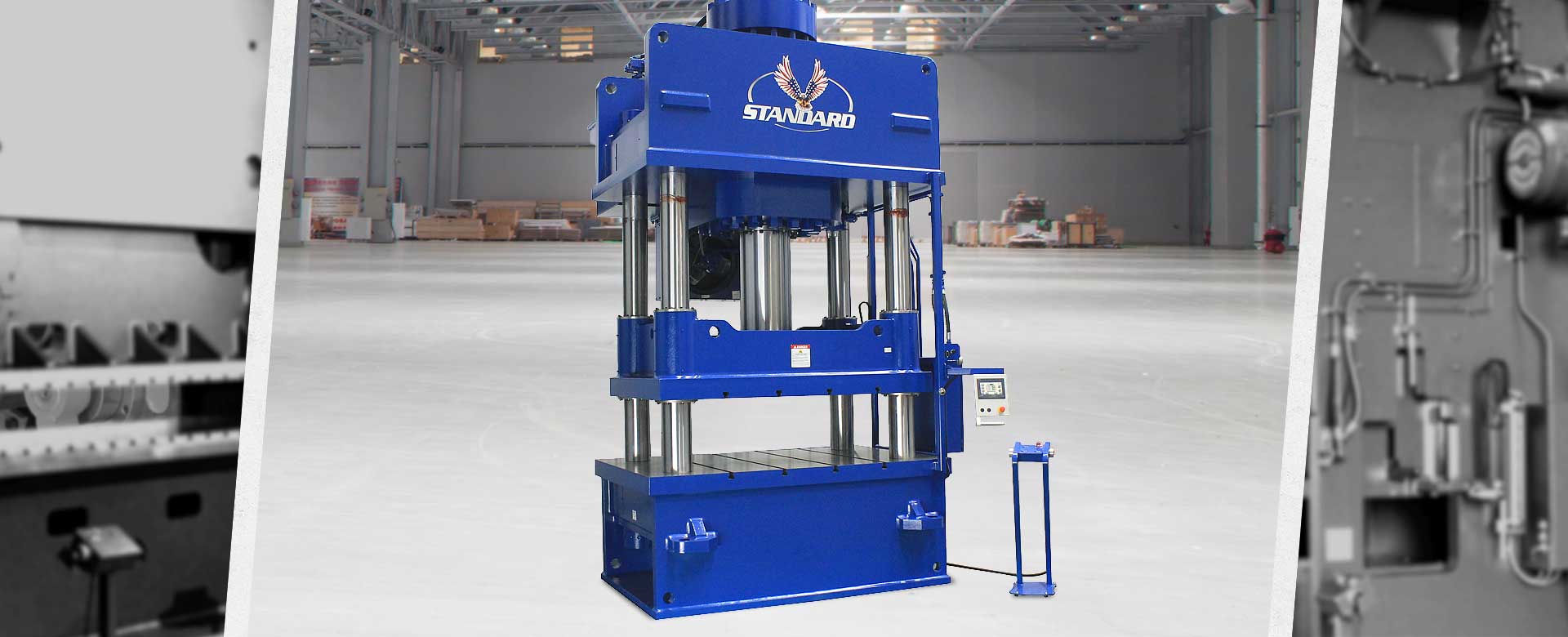 Standard Industrial Machinery AP Series Four Column Hydraulic Press.