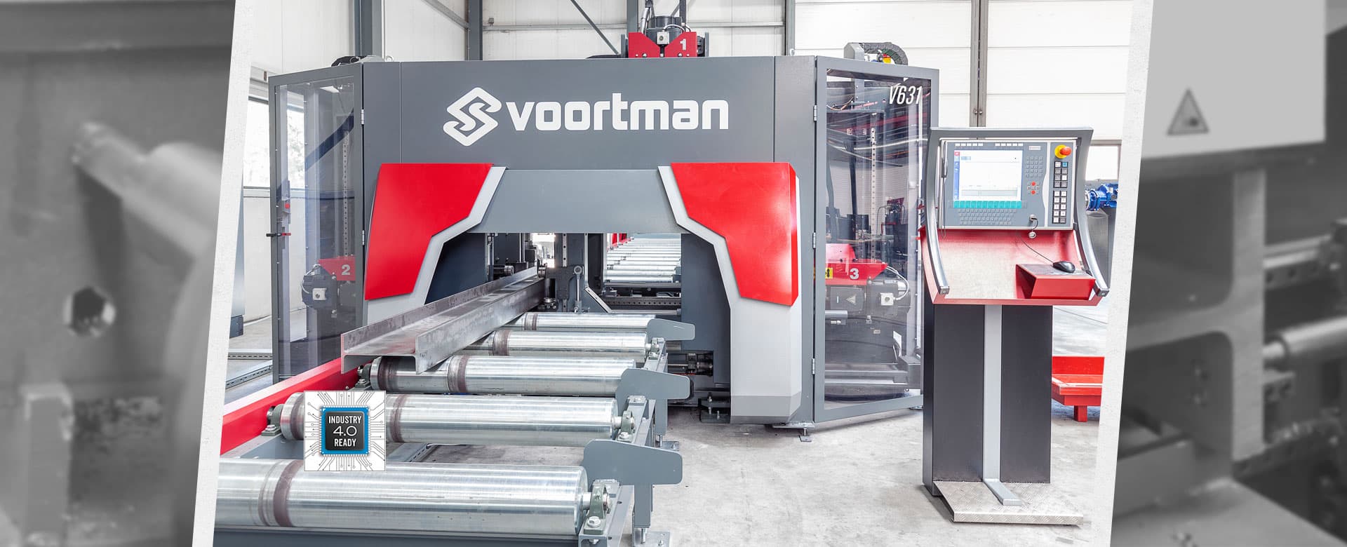 Gulf States Saw & Machine Co. offers the Voortman V631 beam drilling and milling machine.