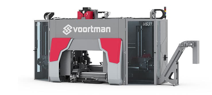 Gulf States Saw & Machine Co. offers the Voortman V631 drill and beam drill processor.