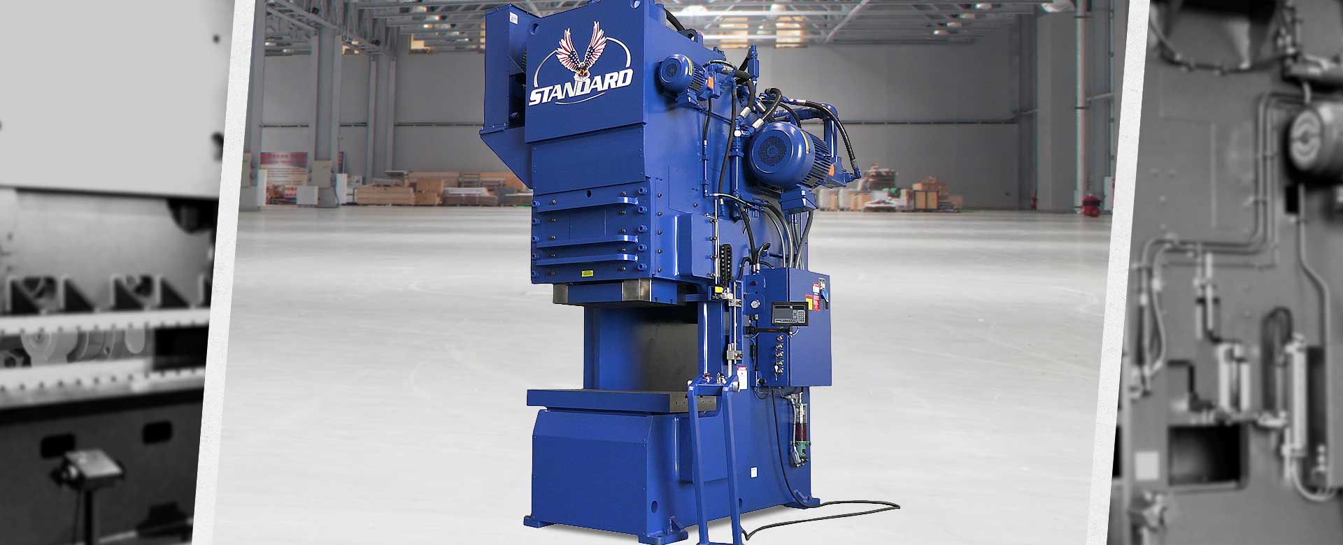 Standard Industrial Machinery C-Frame Hydraulic Press.