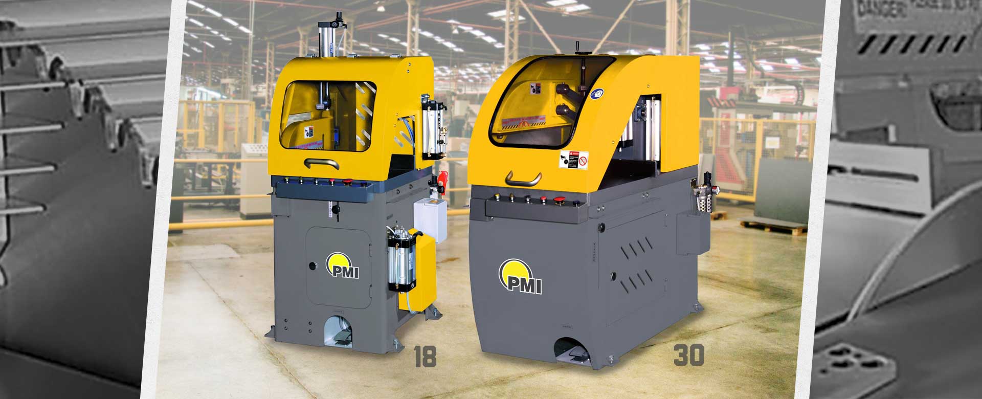 Gulf States Saw & Machine Co. offers Semi-automatic Circular Upcut Saws such as the PMI 18 and 30, from PMI in multiple models and configurations.