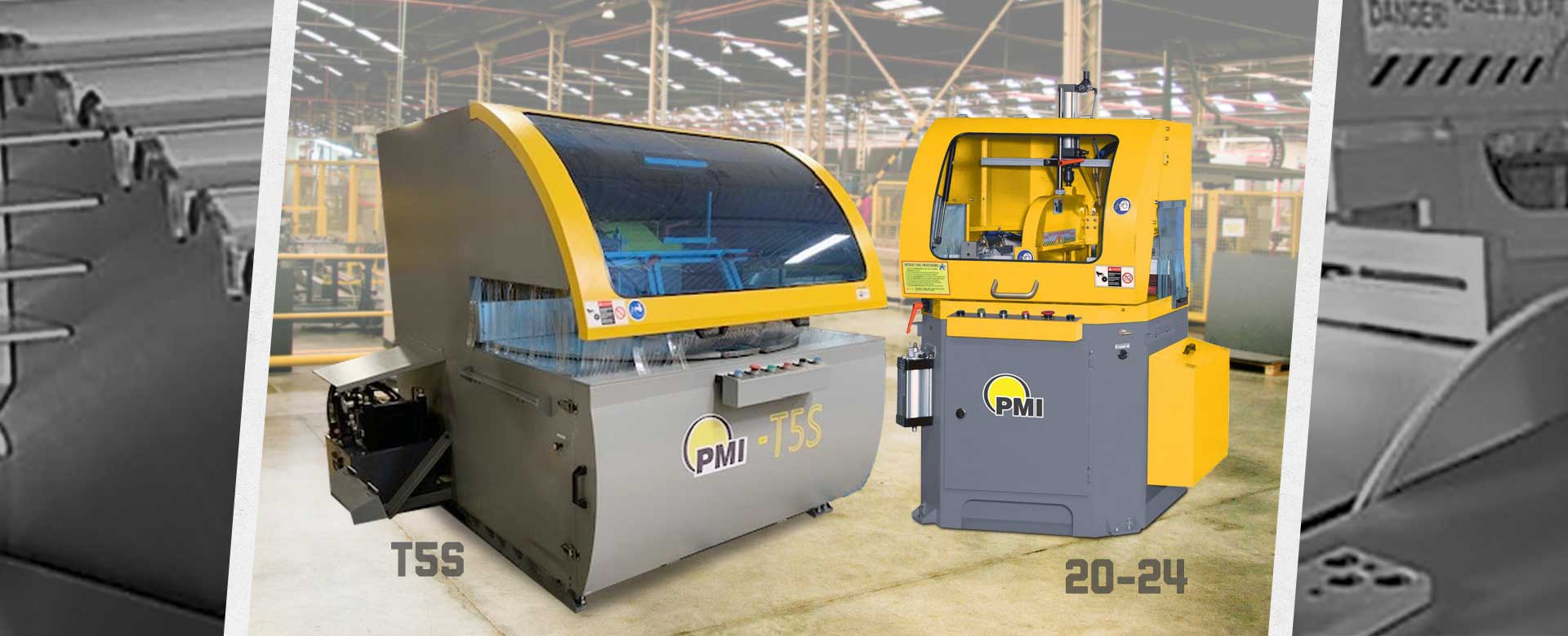 Gulf States Saw & Machine Co. offers Semi-automatic Circular Upcut Saws such as the PMI T5S and 20-24, from PMI in multiple models and configurations.