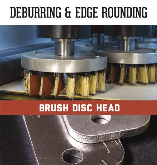 Finishing machines that offer deburring and edge rounding.