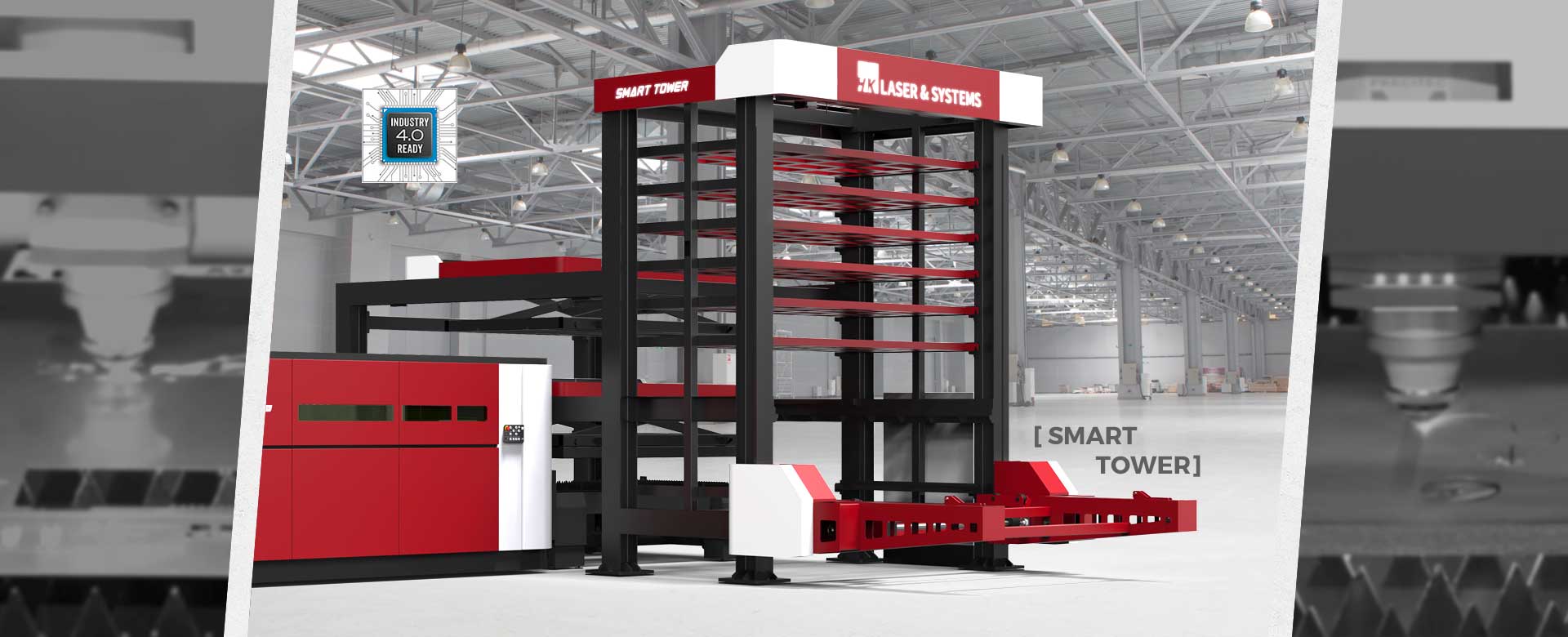 HK Smart Tower automatic loading system.