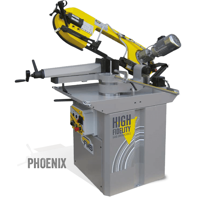 GSS Machinery offers the FMB Phoenix horizontal manual band saw.