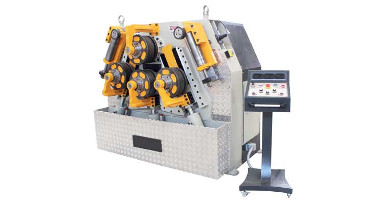 GSS Machinery offers heavy duty angle roll machines in multiple configurations.