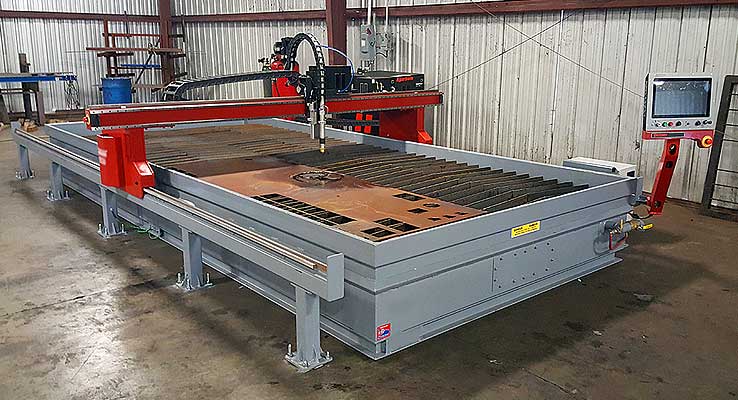 Rail & Gantry CNC high definition plasma tables offered by GSS Machinery.