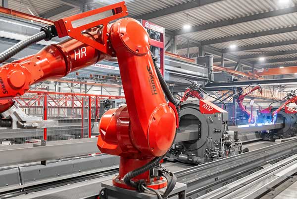 Voortman Fabricator automated welding systems robotic welding assembly