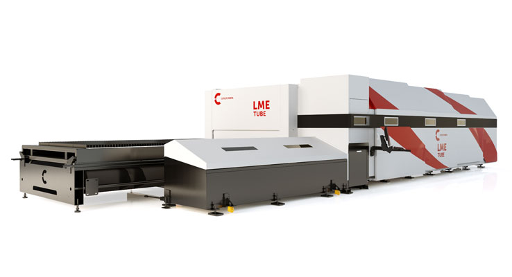 Cutlite Penta LME TUBE combo laser cutting system.