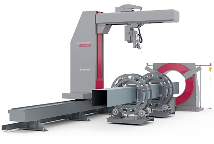 Voortman MO Classic Series automated pipe cutting machine.