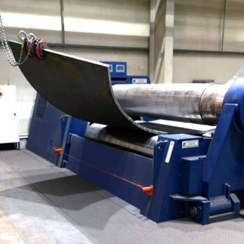 Faccin CNC plate roll - 3HEL model shown