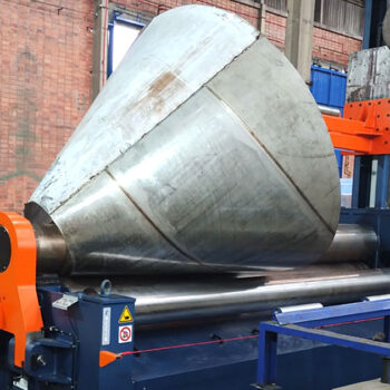 Faccin CNC plate roll - 4HEP model shown