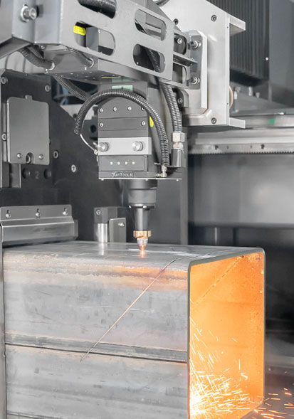 Voortman Tube Laser V845 and V842 models offer automating center for fabrication precision.