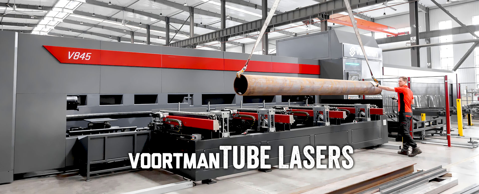 Voortman Tube Laser fabricating large tube