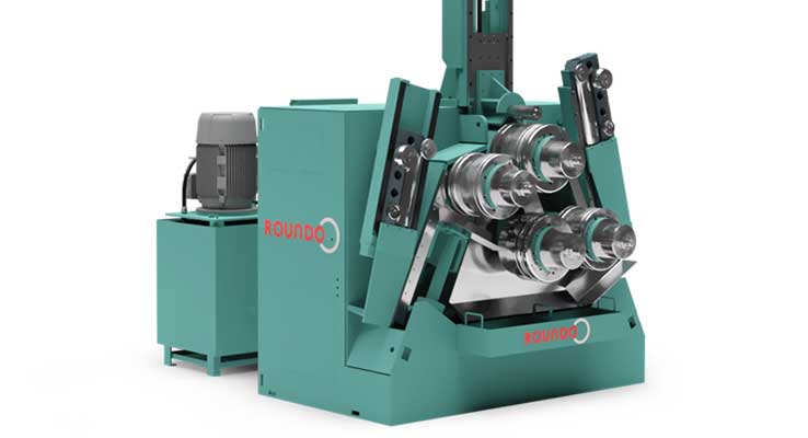 front view of Roundo $R 4-roll angle roll